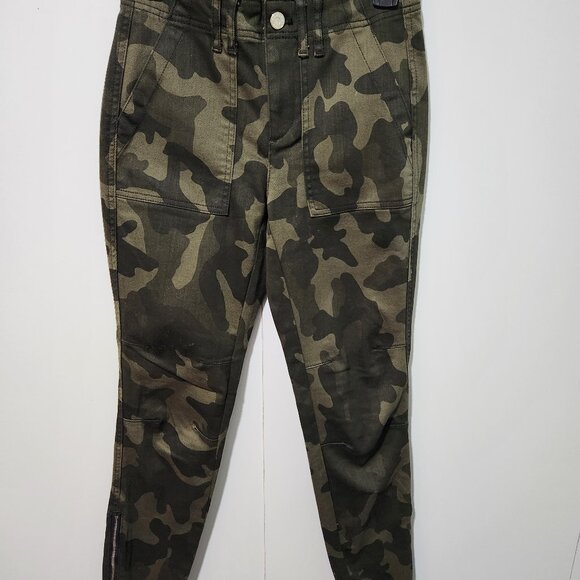 White House Black Market Pants - White House Black Market Slim Ankle Camo Pants Size 0
